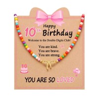 PINKDODO 10 Year Old Girl Birthday Gifts for 10 Year Old Girl  Z-N-BIR-BEADBOW-10th-03