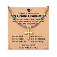 PINKDODO 5th Grade Graduation Gifts for Girls Primary Elementary School Graduation Grad Gifts K-B-CZCrossN-Grad-5th-02