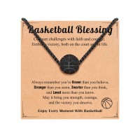 PINKDODO Basketball Gifts for Boys 8 12 10 14 Basketball Necklace Valentines Christmas Graduation Easter Gifts for Teens Boys Teenage Senior Night  K-B-Football-Neck-03