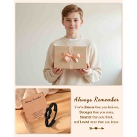 PINKDODO Teen Boy Gifts Ideas 8 9 10 12 13 15 14 16 11 Year Old Boy Birthday Christmas Back to School Gifts for Teens Teenage Boys K-B-Kou-Always-Bracelet-01