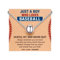 PINKDODO Baseball Necklace Gifts for Boys 8-12-14 Baseball Christmas Stocking Stuffers K-D-Baseball-Neck-01